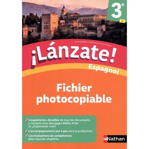 Espagnol 3e A2 Lanzate! - Fichier Photocopiable