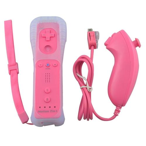 Télécommande Sans Fil Wii Gamepad Rose