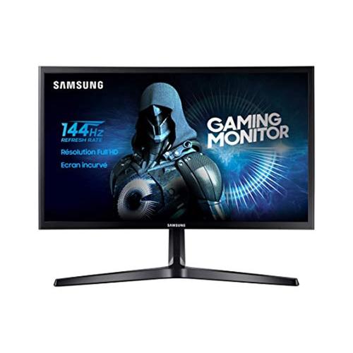 Samsung C24RG50, Ecran PC Gaming incurvé, Dalle VA 24 ", Résolution FHD (1920 x 1080), 144 Hz, 4ms, AMD Freesync, Noir
