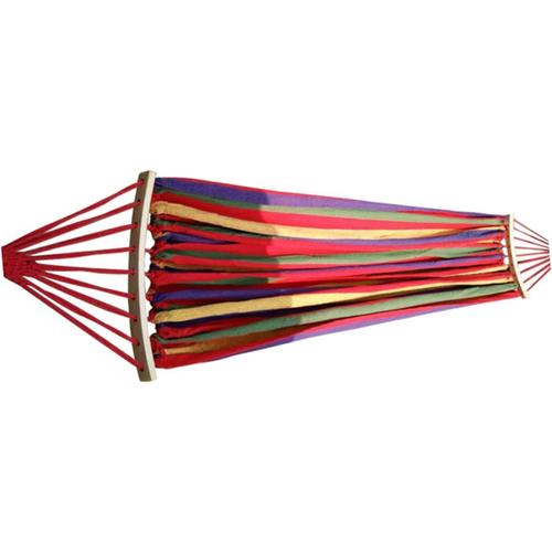 Rouge Feuille Hamac Extérieur Hamac En Tissu Hamac En Nylon Hamac Pour L'extérieur Hamac En Toile Hamac De Camping Lit Hamac Lit Suspendu Enfant Balançoire Le Lit Bambou Rouge