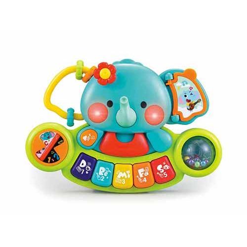 Piano Clavier Éléphant Musique Et Lumières Jouets Amusants Jouets Pour Enfants
