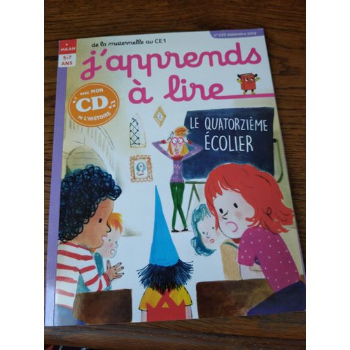 J'apprends À Lire Avec Cd N°233 Le Quatorzième Écolier