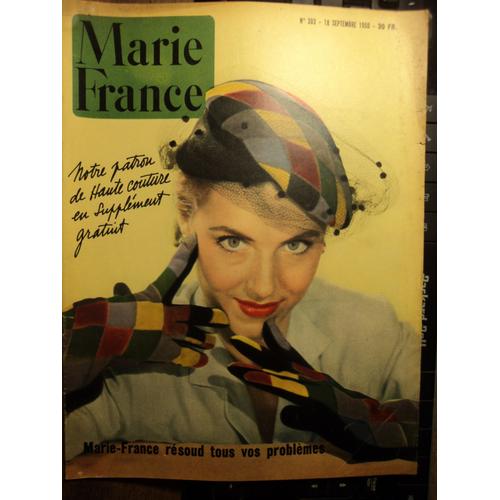 Marie France (Resoud Tous Vos Problemes) 18/09 /1950