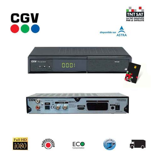 DECODEUR SATELLITE E-SAT HD W5 (AVEC CARTE)