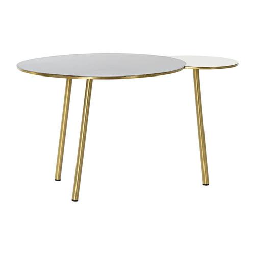 Table Basse Dor?E En Aluminium 67x50x37cm