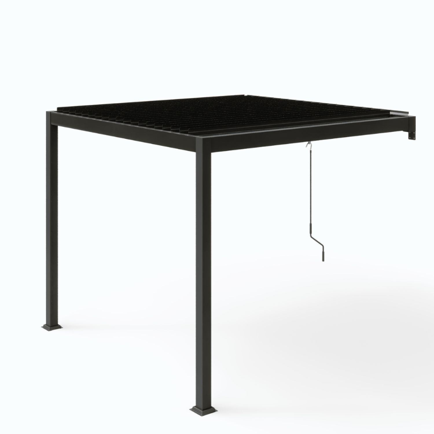 Pergola Bioclimatique Adossée 3x3 M Agadir