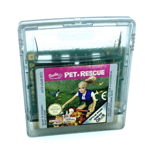 Jeu Gameboy Barbie Pet Rescue Nintendo Game Boy Color Gb Pal Eur
