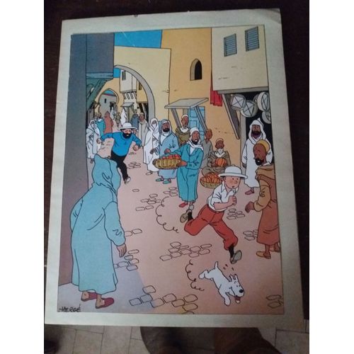 Sérigraphie Tintin