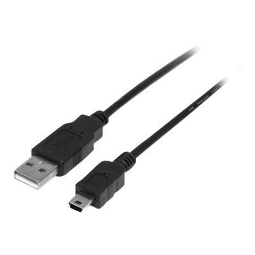 StarTech.com Câble USB 2.0 A vers Mini B de 2 m - Cordon USB A vers USB Mini B - M/M - Câble USB - USB (M) pour mini USB type B (M) - USB 2.0 - 2 m - noir