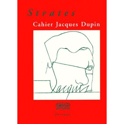 Strates - Cahier Jacques Dupin