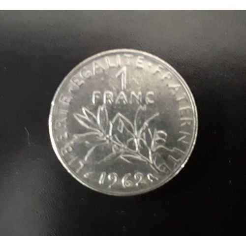 1 Franc Semeuse, Nickel 1962