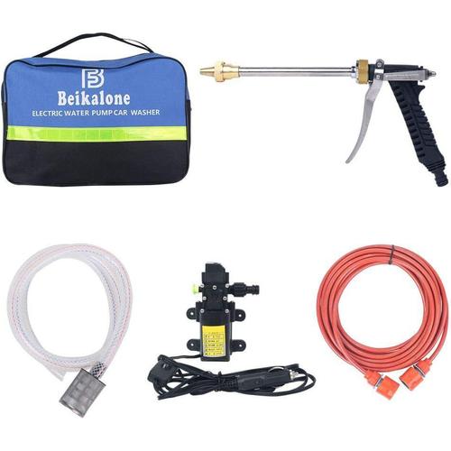 Pompe À Eau Électrique Pour Lavage De Voiture, Puissance 12 V 80 W, 0,9 Bar 6 L/Min, Haute Pression, Pour Le Lavage, L'irrigation, La Décontamination