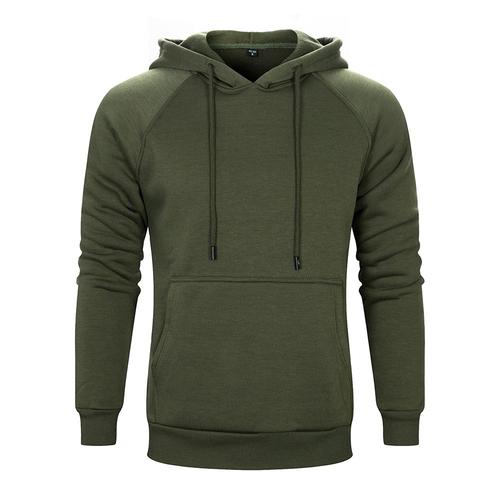 Sweat Couleur Unie À Capuche Chaud Unisexe De Marque Mode Printemps Automne Pull Slim Plus De Velours Femme Et Homme À Manches Longues Hoodies Sweatshirt -Sunny026