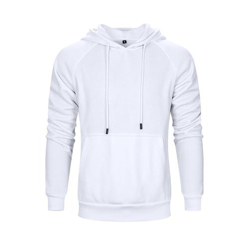 Sweat Couleur Unie À Capuche Chaud Unisexe De Marque Mode Printemps Automne Pull Slim Plus De Velours Femme Et Homme À Manches Longues Hoodies Sweatshirt -Sunny026