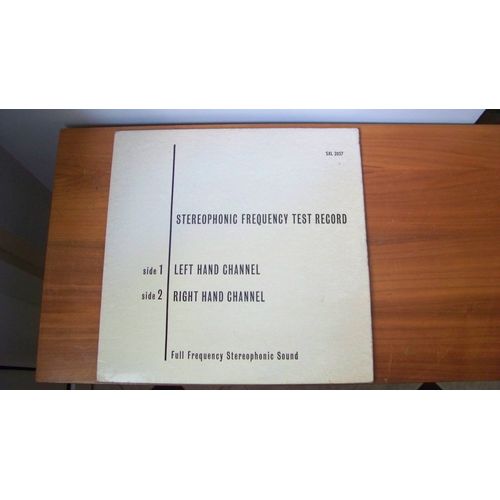 Stereophonic Frequency Test Record