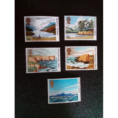 Timbre Royaume Unis Yt 996 A 1000 Séries: Paysages Britanniques 1981 ( 030804 )