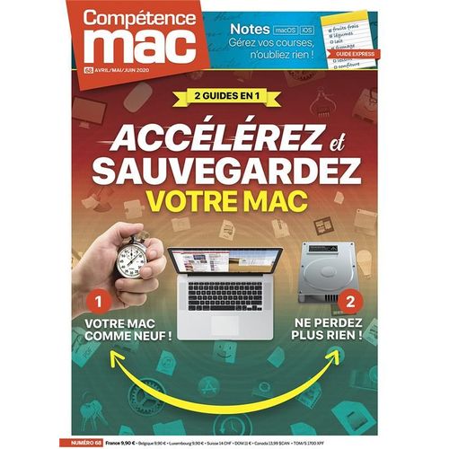 Compétence Mac N° 68 - Accélérez Et Sauvegardez Votre Mac !