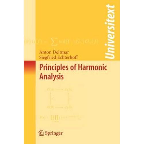 Principles Of Harmonic Analysis