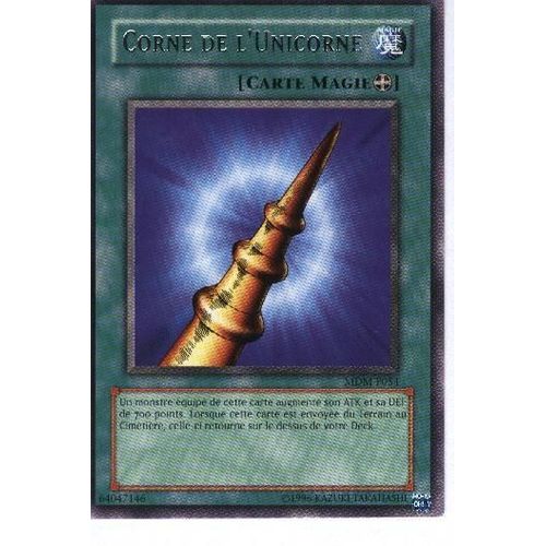 Yu-Gi-Oh!  - Corne De L'unicorne - Mdm-F054 - Rare Vf