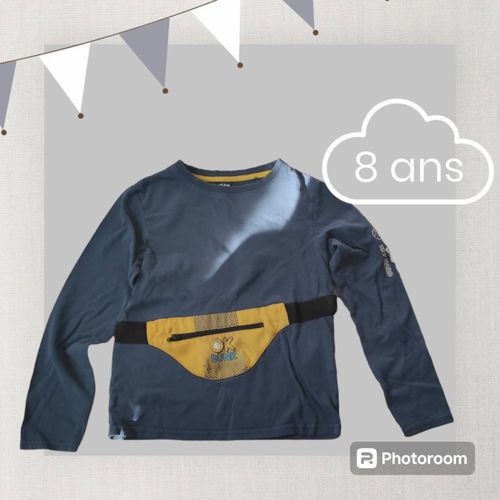 Tee Shirt Manches Longues Kiabi Taille 8 Ans