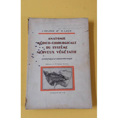 Anatomie Médico-Chirurgicale Du Système Nerveux Végétatif