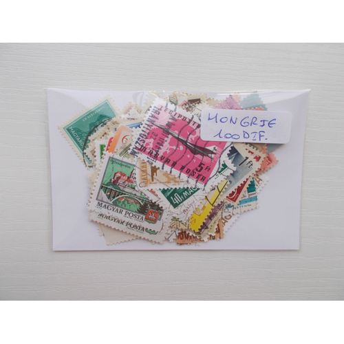 Hongrie 100 Timbres Différents
