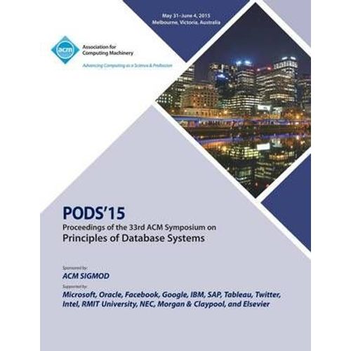 Pods 15 33rd Acm Symposium On Principles Of Data Management