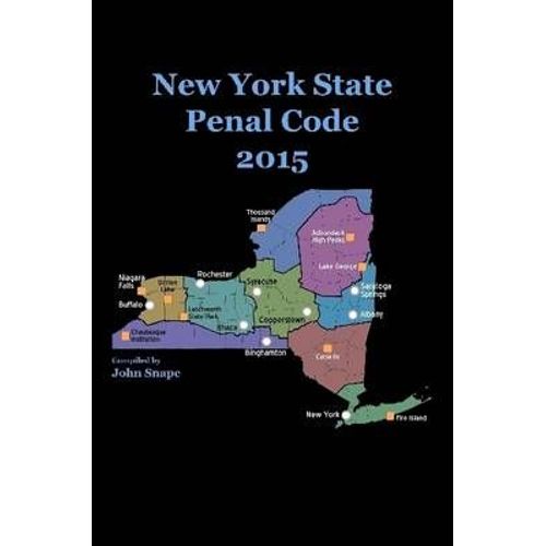 New York State Penal Code 2015