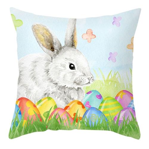 Housse De Coussin De Pâques, 45x45cm, En Forme De Lapin, Réutilisable, Pour Voyage En Plein Air, Camping, Portable, D0ld