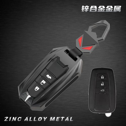 Porte-clés de voiture en alliage de Zinc, housse complète pour Toyota Camry Corolla Cross Hilux Revo Fortuner RAV4 CHR, coque de télécommande