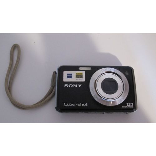 Sony CyberShot DSC-W220 Compact 12.1 mpix noir