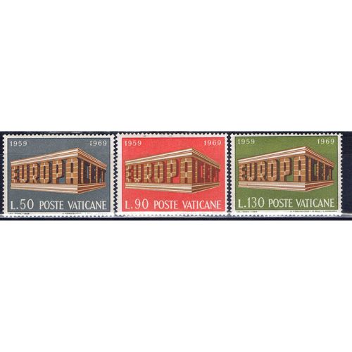 Vatican Europa Cept 1969 Neufs**