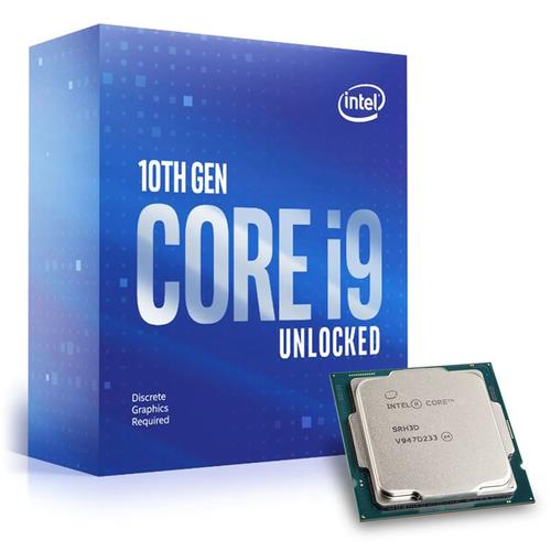 Intel Core i9 10900KF - 3.7 GHz - 10 curs - 20 fils - 20 Mo cache - LGA1200 Socket - Boîtier (sans refroidisseur)