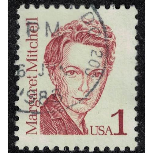 Etats Unis 1986 Oblitéré Used Margaret Mitchell Écrivaine Su