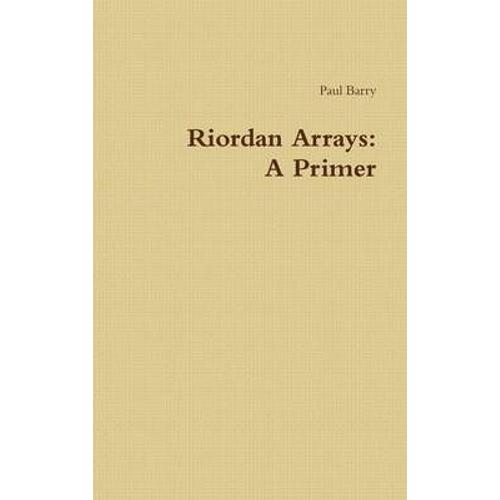 Riordan Arrays