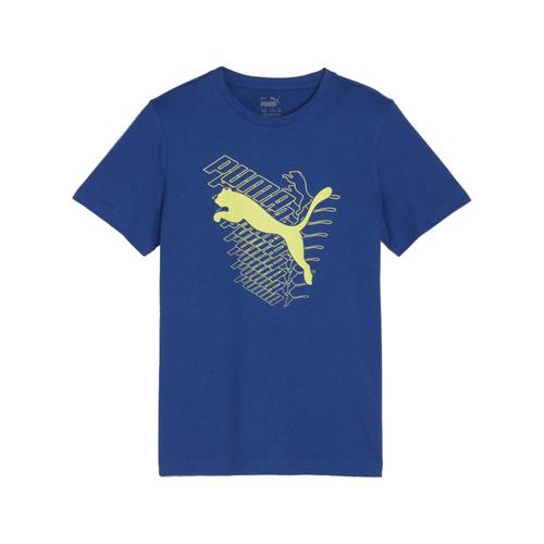 Tee Shirt Manches Courtes Puma B Graf Cat Tee Bleu Nuit