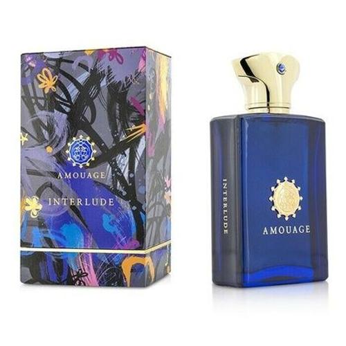 Amouage Interlude Eau De Parfum Spray 100ml 3.4oz Men's Cologne 