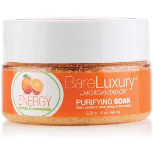 Morgan Taylor Bareluxury Orange & Lemongrass Energy Purifying Soak 8