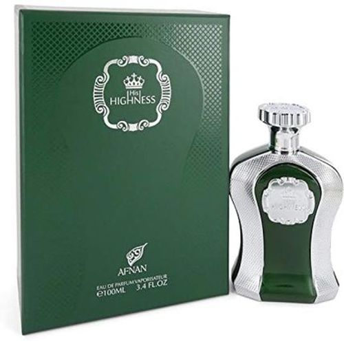 His Highness Green Eau De Parfum Spray 3.4oz Unisex For Men 
