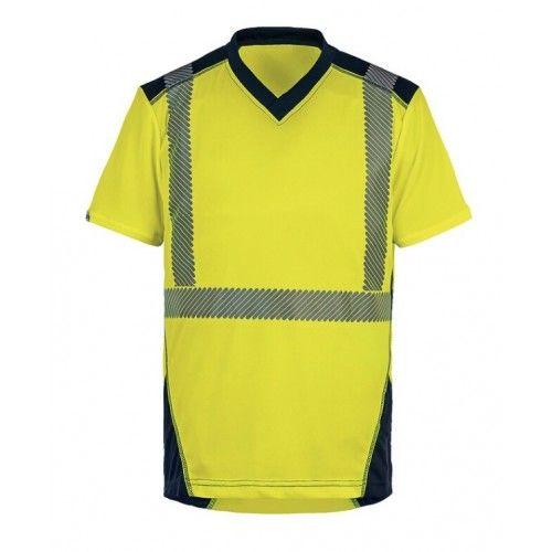 Tee-shirt haute visibilité - réfléchissant - jaune - M - Bali T2S