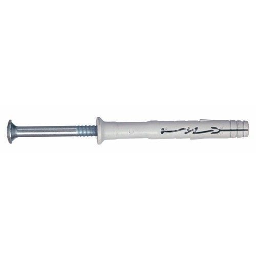 Cheville nylon à frapper - collerette fraisée - 6x67 mm - 100 pièces - Hit SPIT
