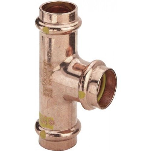 Té cuivre réduit à sertir - diamètre 22/18/22 spécial Gaz VIEGA