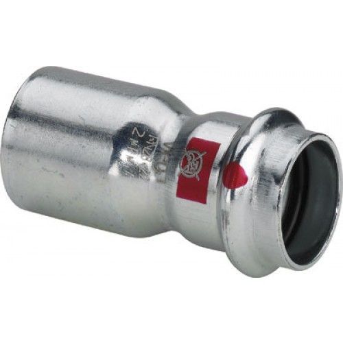 Réduction électrozingué mâle diamètre 28 / femelle diamètre 18 à sertir VIEGA