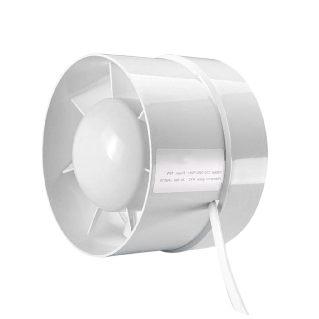 H Débit dAir et 30~35 dBA A Ventilateur dExtraction 4 Pouce Extracteur dAir Ventilation Murale Silent pour Salle de Bain Garage Cuisine 25W Ventilo 200m³