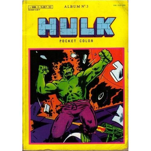Album Hulk Pocket Color N° 03 : Planète En Danger L'heure De La Vengeance
