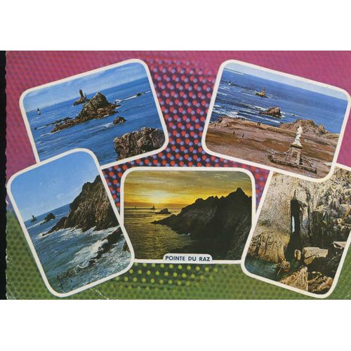 Carte Postale De La Pointe Du Raz (Finistère) 5 Vues (Réf.20211)