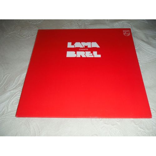 Lama Chante Brel - Vinyle 33t - 1979- Arrangements Et Orchestre Roger Loubet