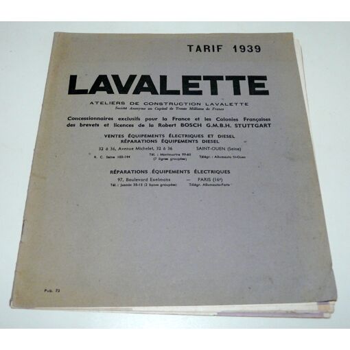PEUGEOT 204 BERLINE break catalogue prospectus brochure de vente