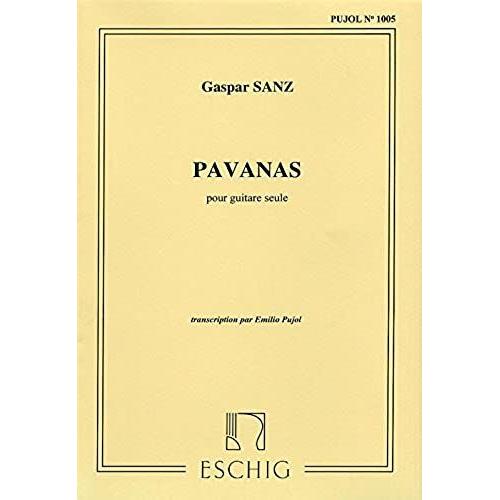 Pavanas (Pujol 1005) Guitare