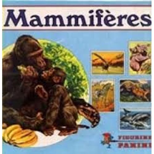 Album Panini Animaux , Les Mammifères De 1976